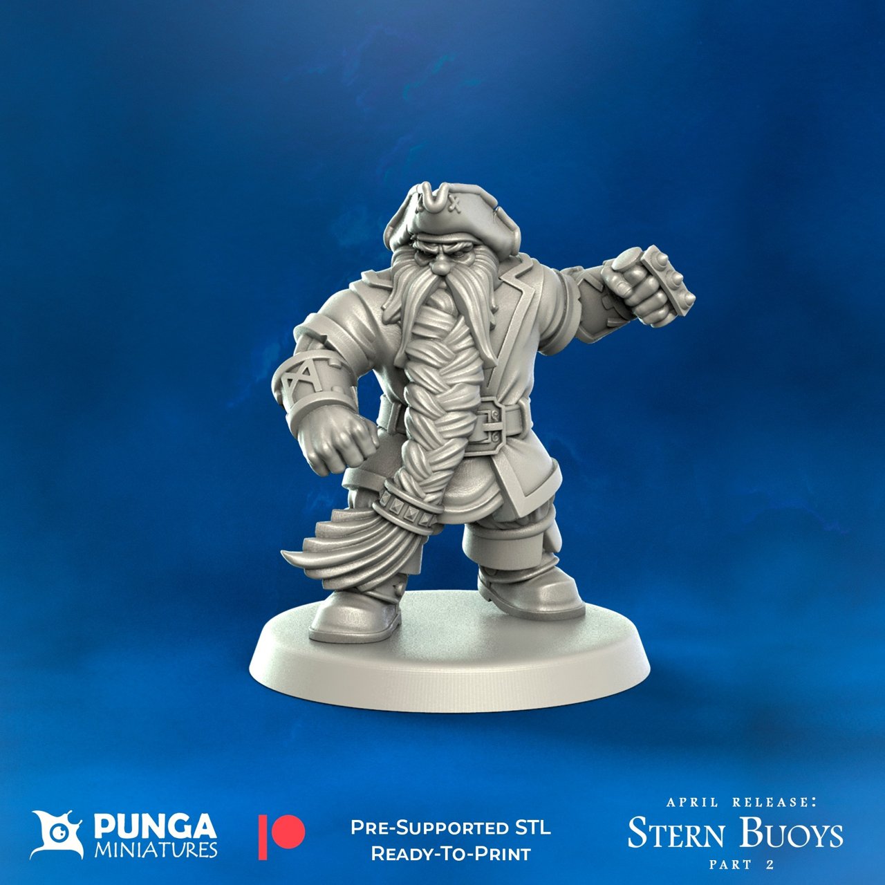 Punga Miniatures Stern Buoys P2 Punga Miniatures  MINISTL