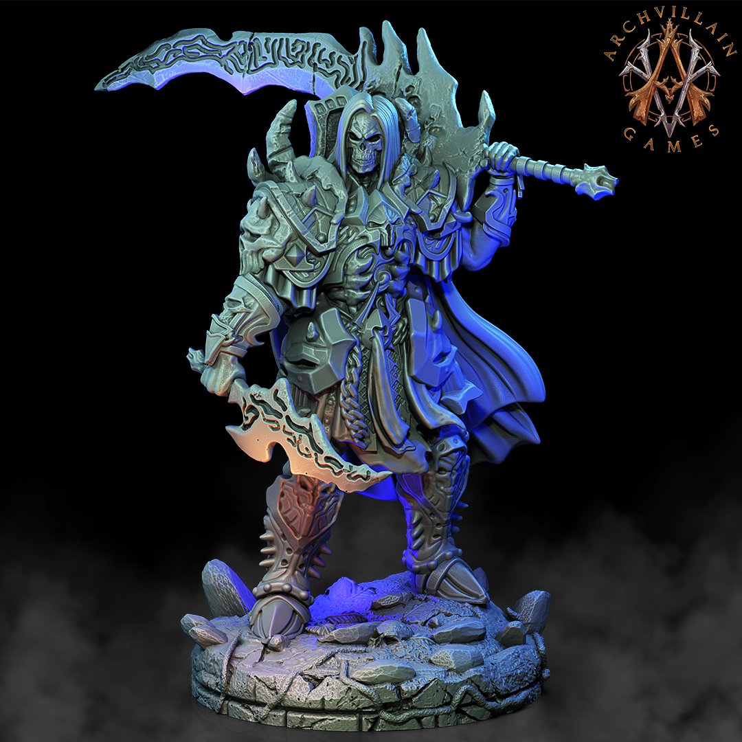 Archvillain Games The Deathknight Order from Archvillain Games Miniatures  MINISTL 3