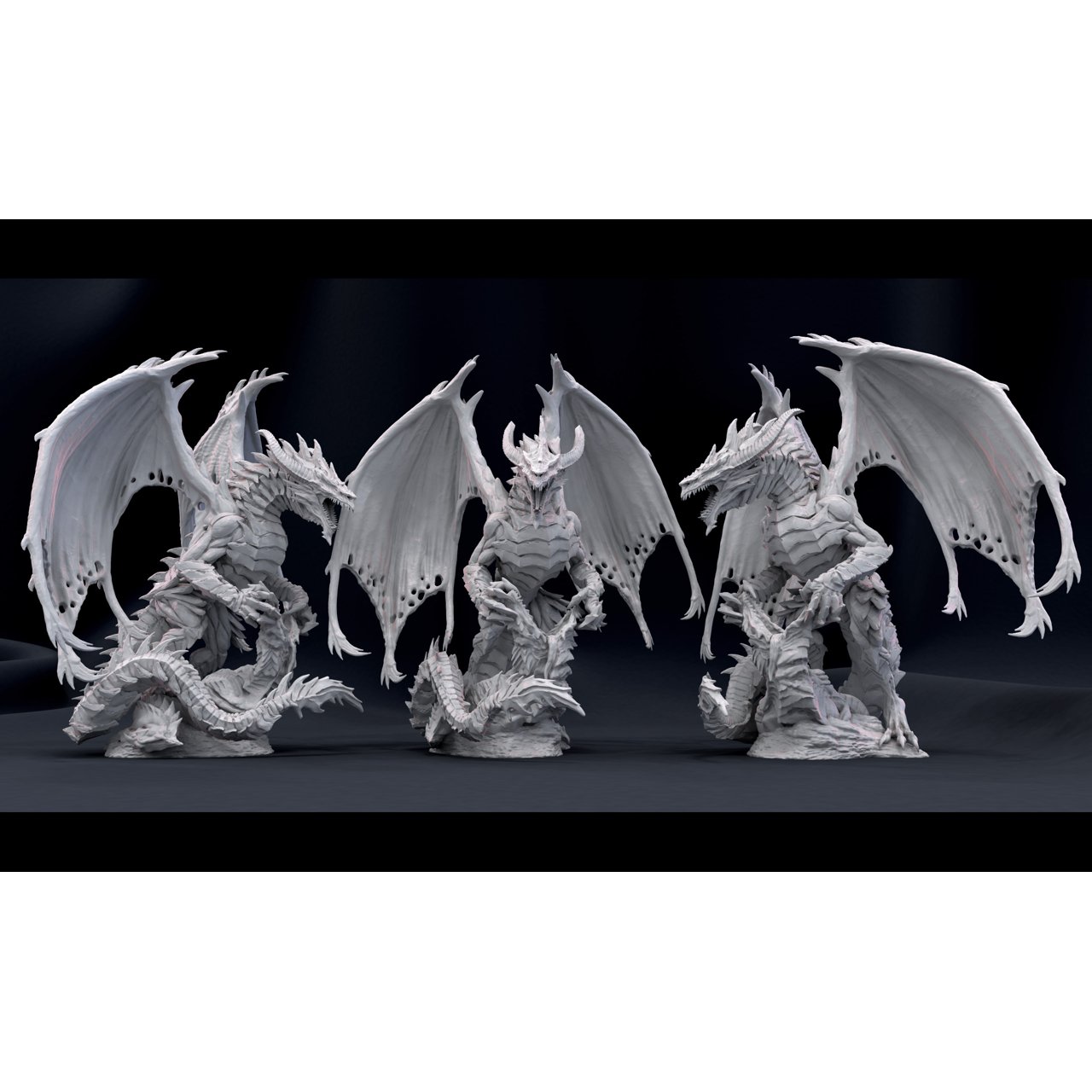 Mini Monster Mayhem Vile Steel Dragon Mini Monster Mayhem Miniatures  MINISTL 3