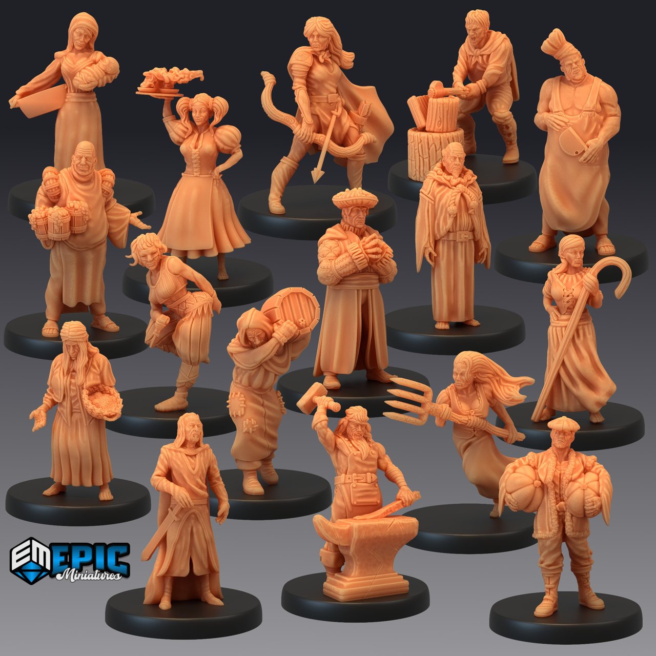Cyber-Forge Miniatures September 2020 Cyber Forge  MINISTL 12