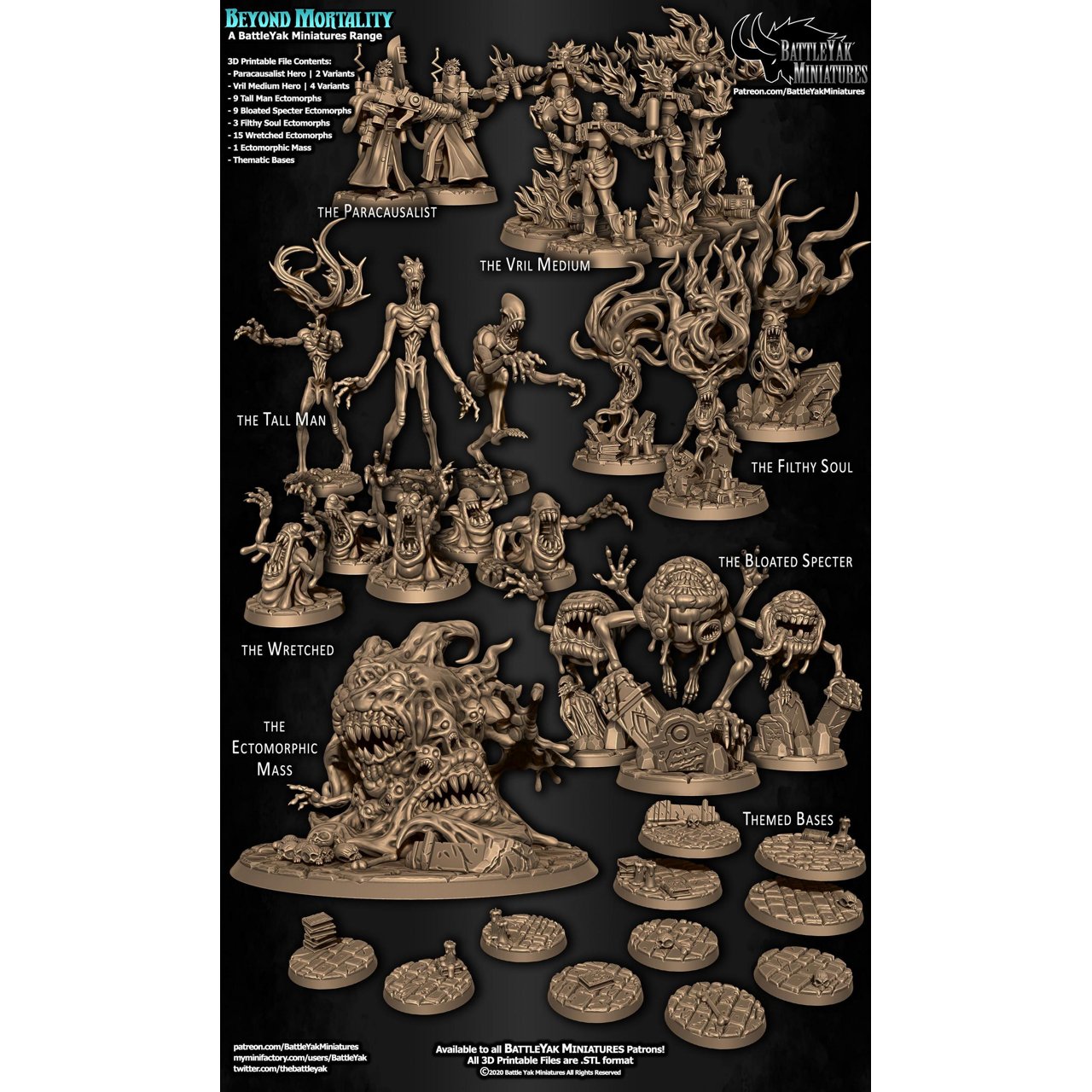 BESTIARUM MINIATURES Welcome Pack Bestiarum  MINISTL 51