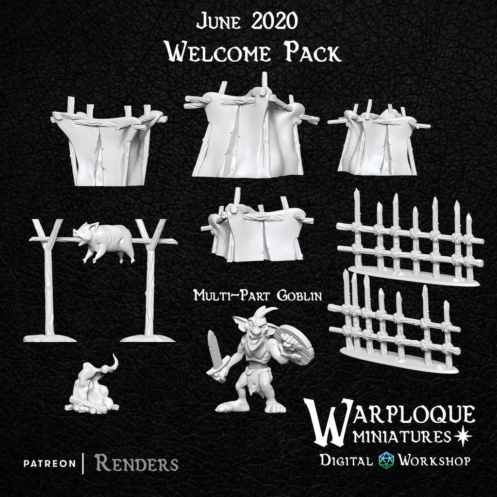 Warploque Miniatures Welcome Pack Warplogue Miniatures  MINISTL