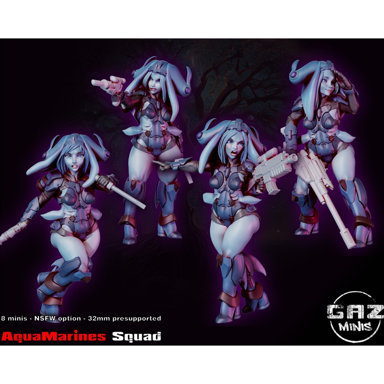 Gaz Minis August 2023 (The Cyber Assault) Gaz Minis  MINISTL 3