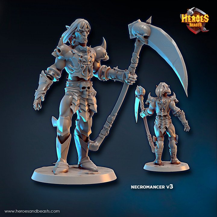 Heroes and Beasts Miniatures July 2023 Heroes N Beasts  MINISTL 3