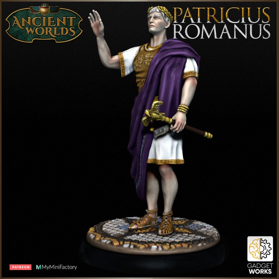 Gadgetworks Miniatures June 2023 (Patricius Romanus) Gadgetworks  MINISTL 20