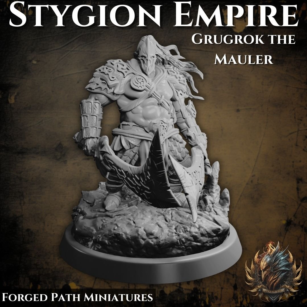 Forged Path Miniatures June 2023 (Stygion Empire) Forged Path  MINISTL 20