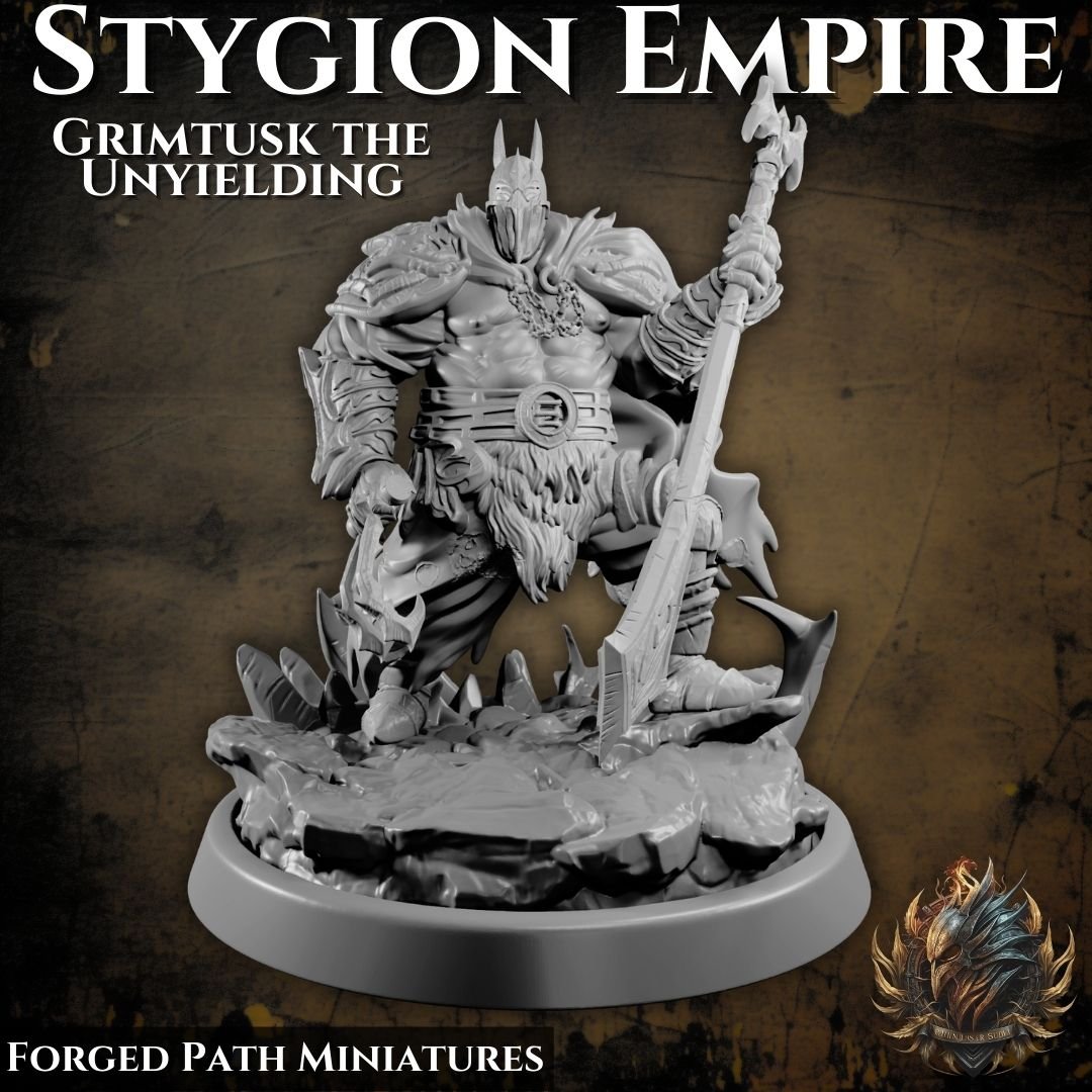 Forged Path Miniatures June 2023 (Stygion Empire) Forged Path  MINISTL 30