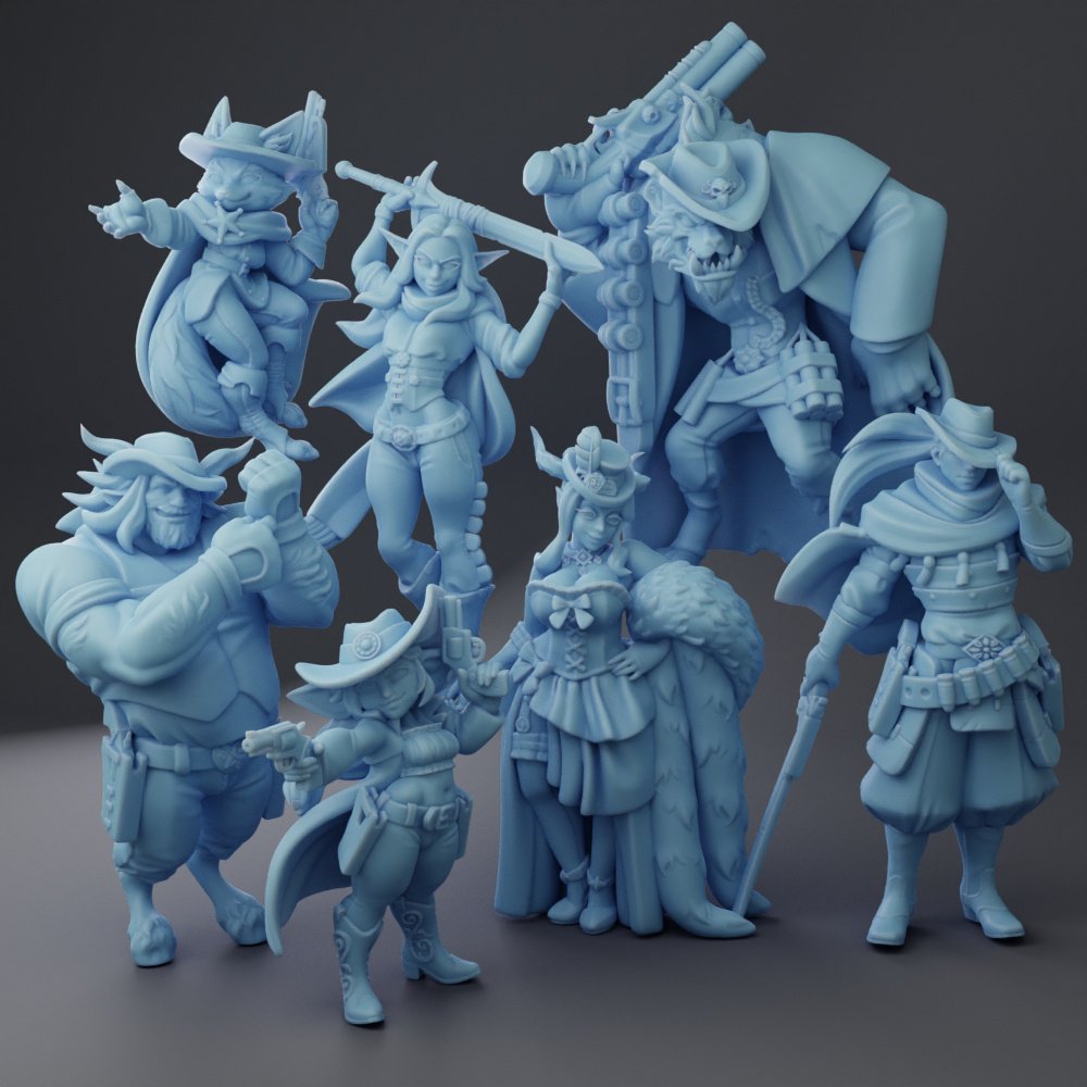 Twin Goddess Miniatures June 2023 Twin Goddess Miniatures  MINISTL