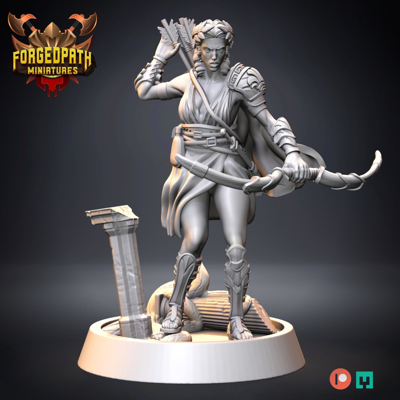 Forged Path Miniatures May 2023 (Olympus Champions) Forged Path  MINISTL 3