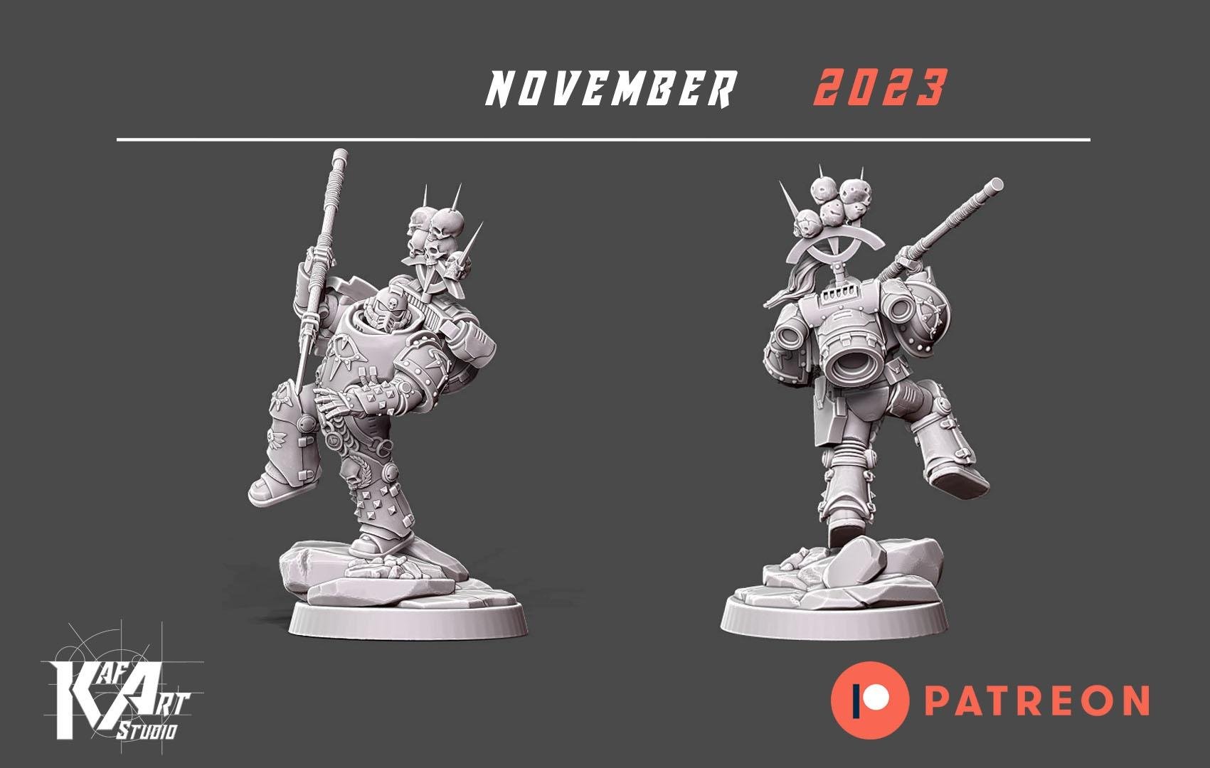 Khurzluk Miniatures November 2023 Khurzluk Miniatures  MINISTL 13