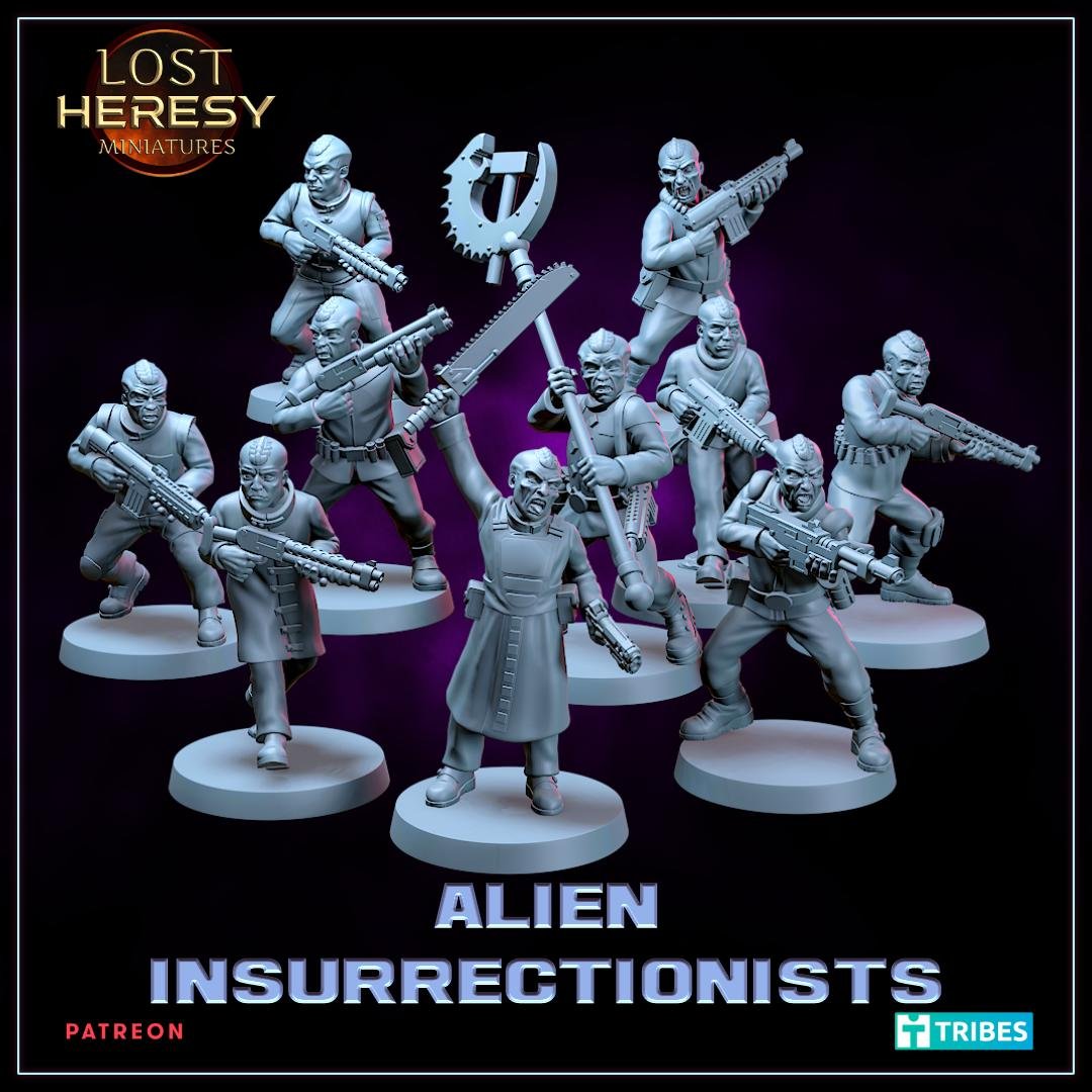 Lost Heresy Miniatures September 2023 Lost Heresy  MINISTL