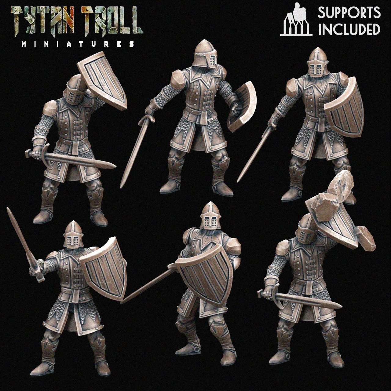 TytanTroll Miniatures December 2023 TytanTroll Miniatures  MINISTL 8