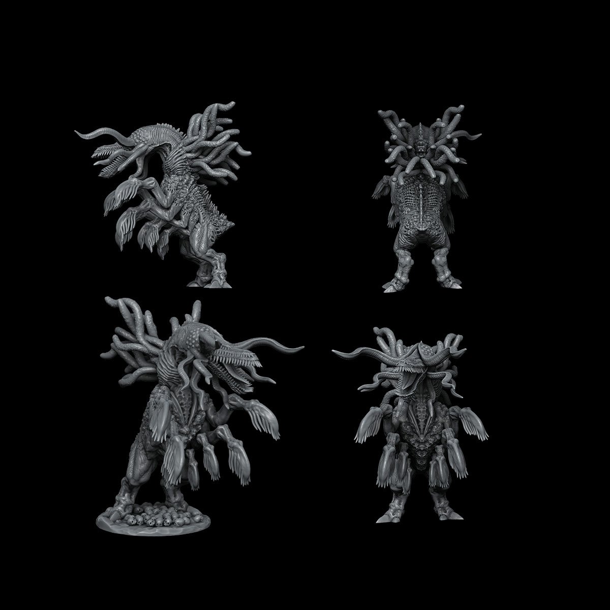 Death Haven 3D Printable Collection January 2024 Death Haven 3D Printable Collection  MINISTL 3