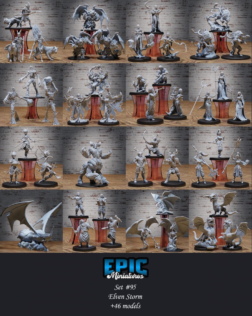 Epic Miniatures January 2024 Epic Miniatures  MINISTL 3