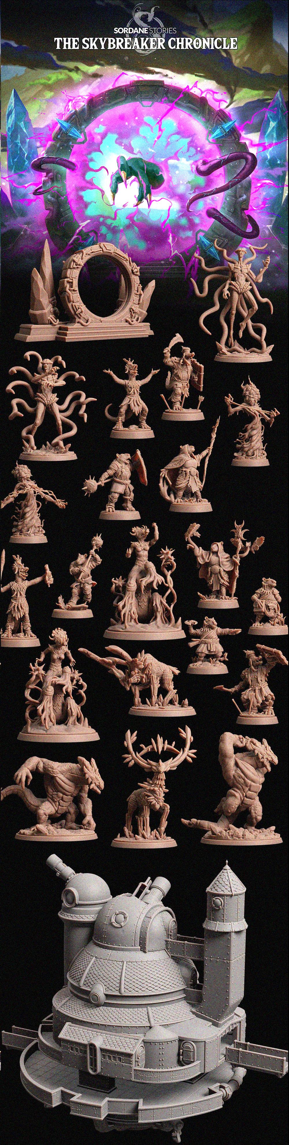 Arcane Minis February 2024 Arcane Minis  MINISTL 3