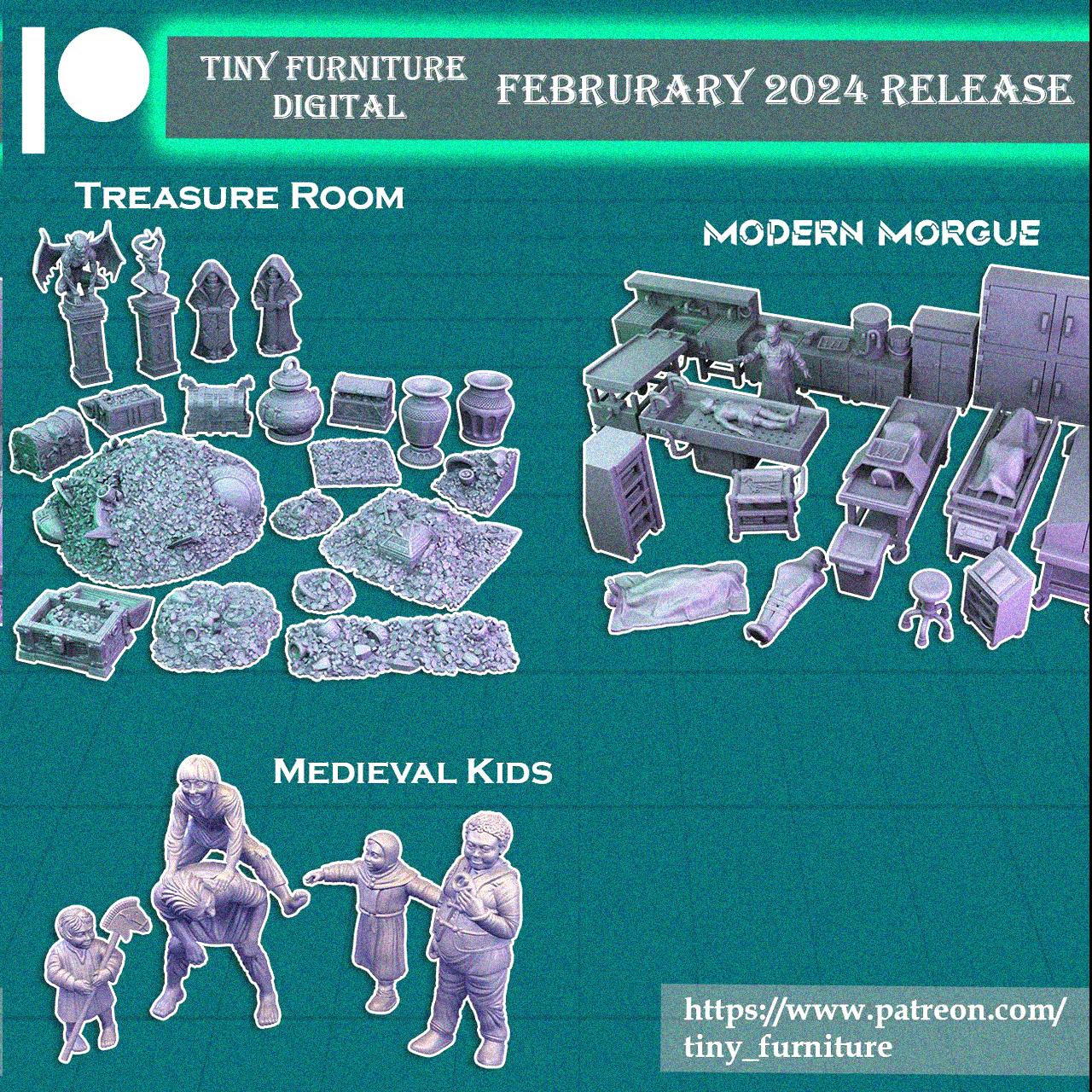 Tiny Furniture Digital February 2024 Tiny Furniture Digital  MINISTL