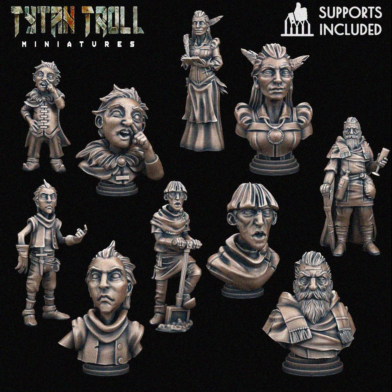 TytanTroll Miniatures February 2024 TytanTroll Miniatures  MINISTL