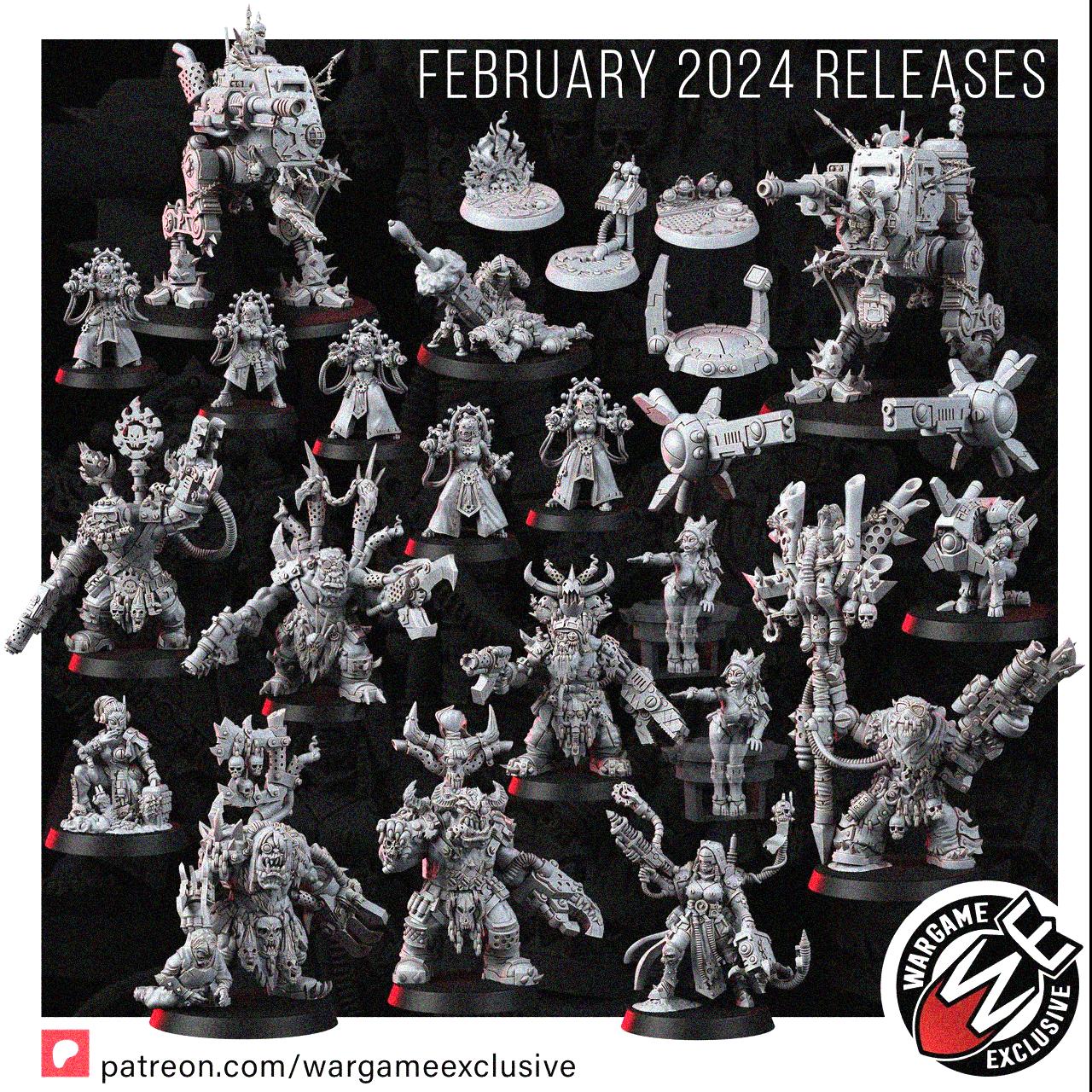 WargameExclusive February 2024 WargameExclusive  MINISTL