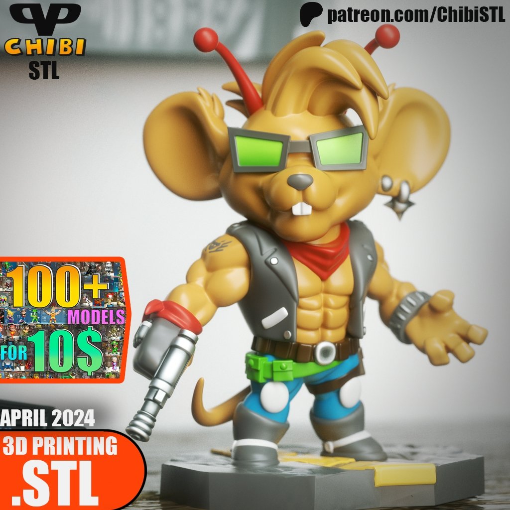 ChibiSTL April 2024 ChibiSTL  MINISTL