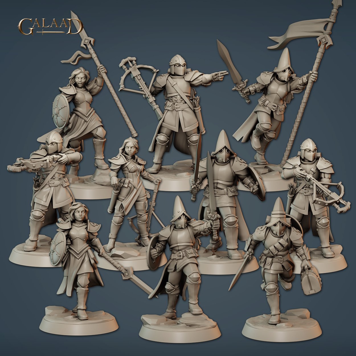 Galaad Miniatures April 2024 Galaad Miniatures  MINISTL