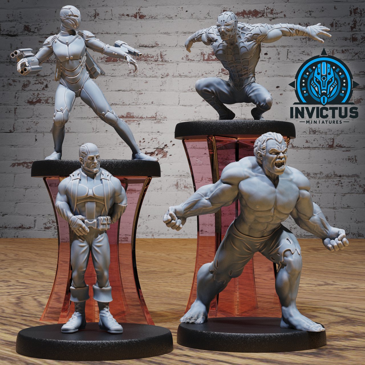 Invictus Miniatures April 2024 Invictus Miniatures  MINISTL 3