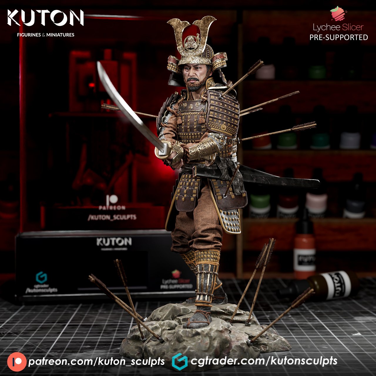 Kuton Figurines April 2024 Kuton Figurines  MINISTL