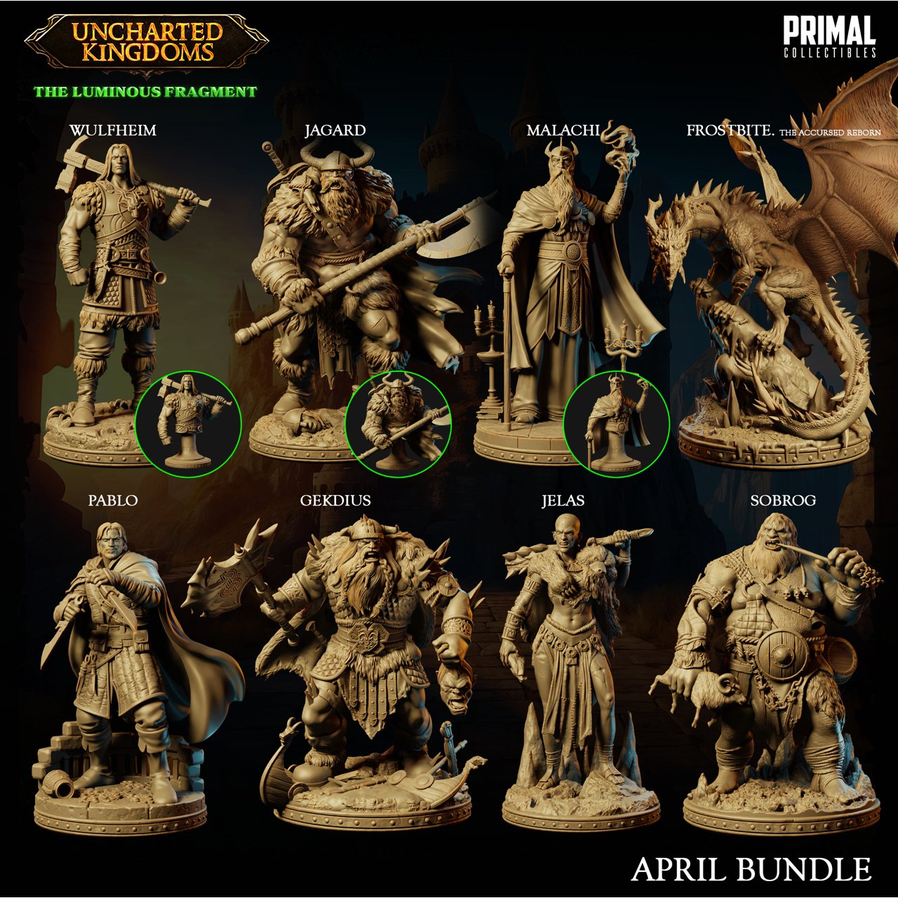 Primal Collectibles April 2024 Primal Collectibles  MINISTL