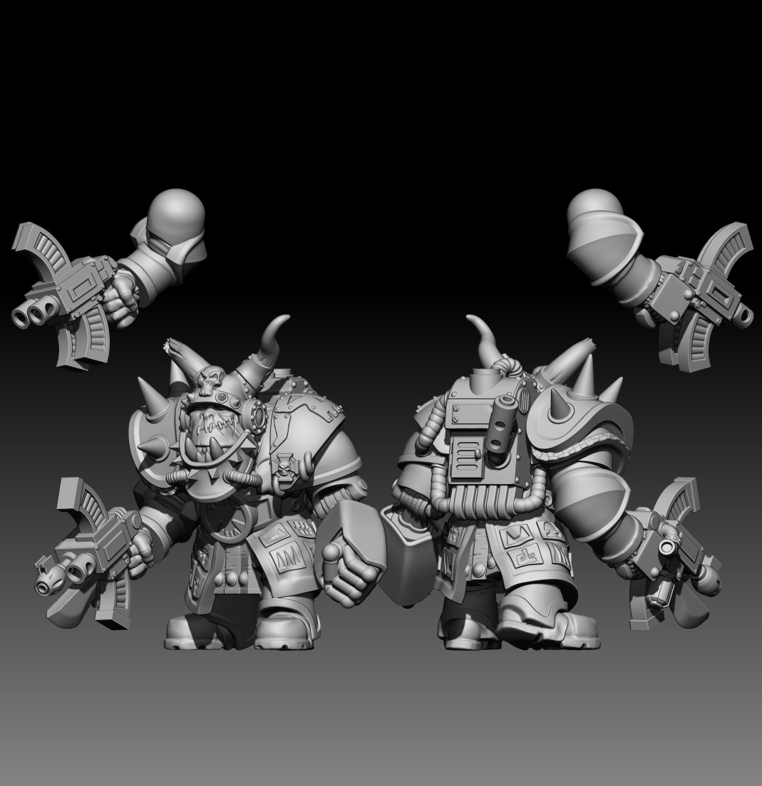 Trollet Miniatures April 2024 Trollet Miniatures  MINISTL 8