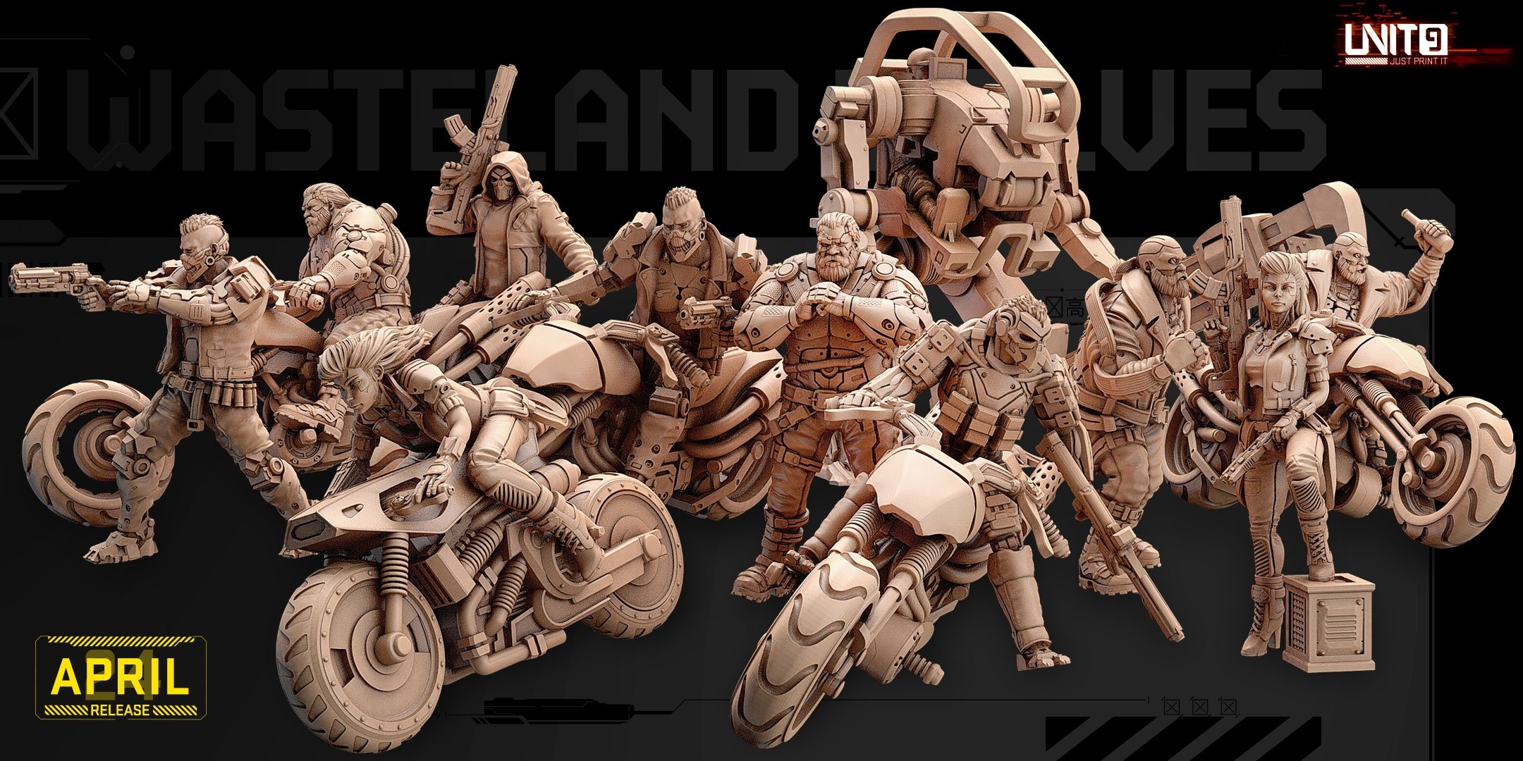 Vae Victis Miniatures April 2024 Vae Victis Miniatures  MINISTL 11