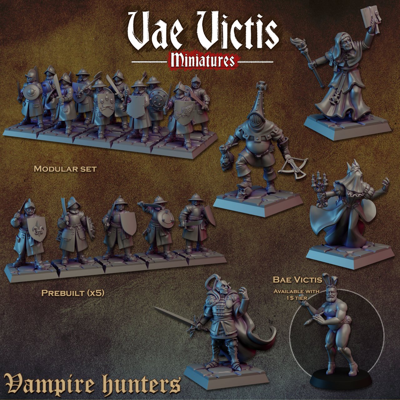 Vae Victis Miniatures April 2024 Vae Victis Miniatures  MINISTL