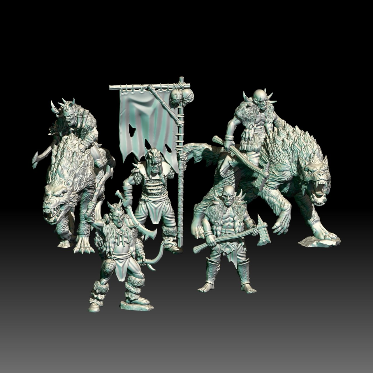 Invictus Miniatures March 2024 Invictus Miniatures  MINISTL 12