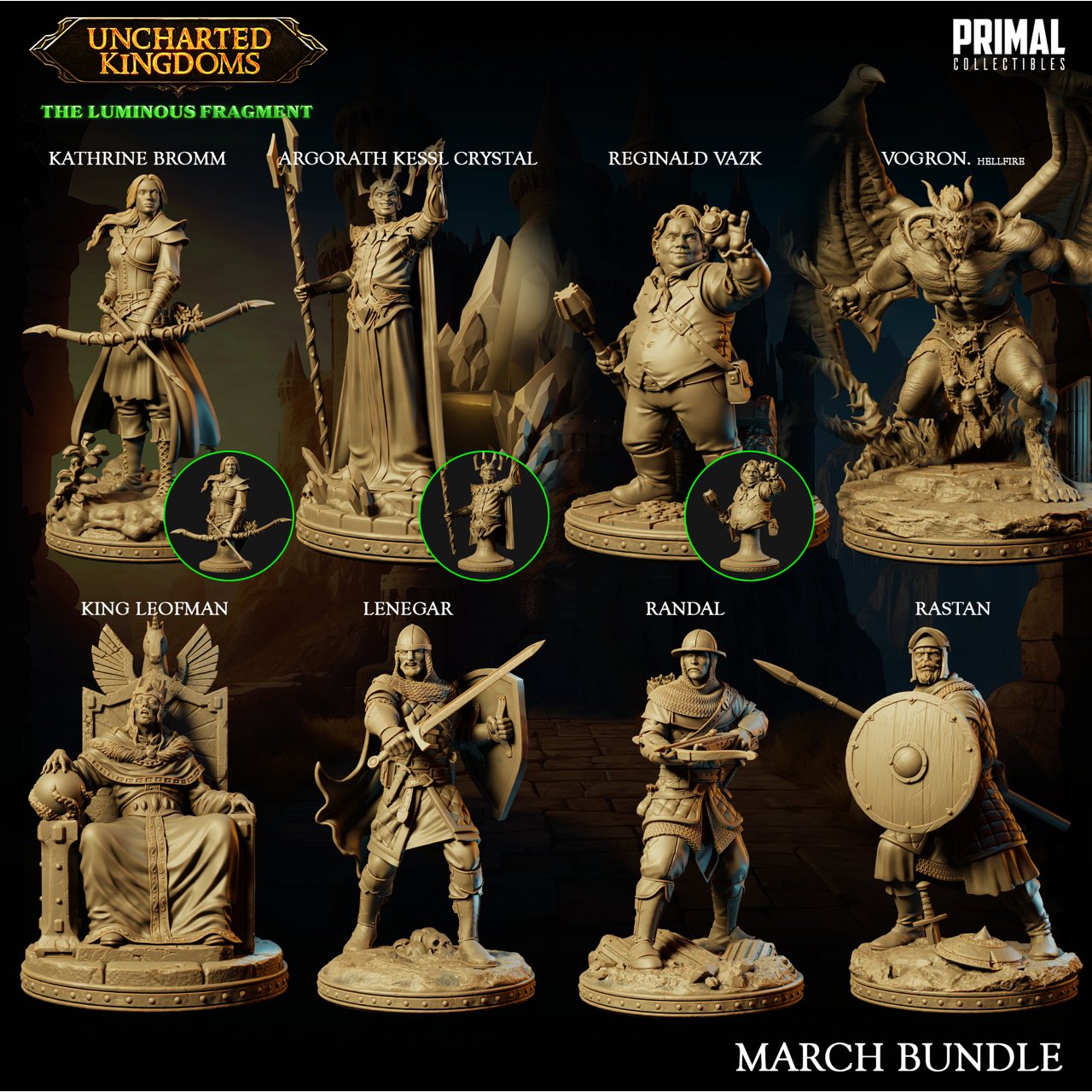 Primal Collectibles March 2024 Primal Collectibles  MINISTL