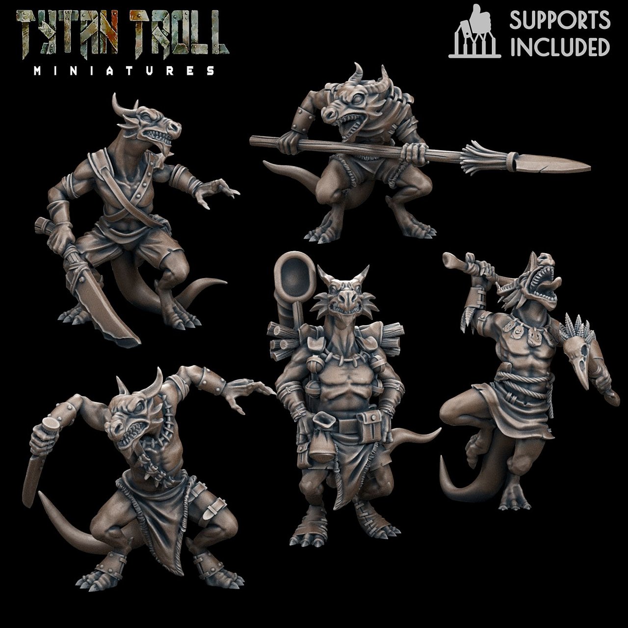 TytanTroll Miniatures March 2024 TytanTroll Miniatures  MINISTL