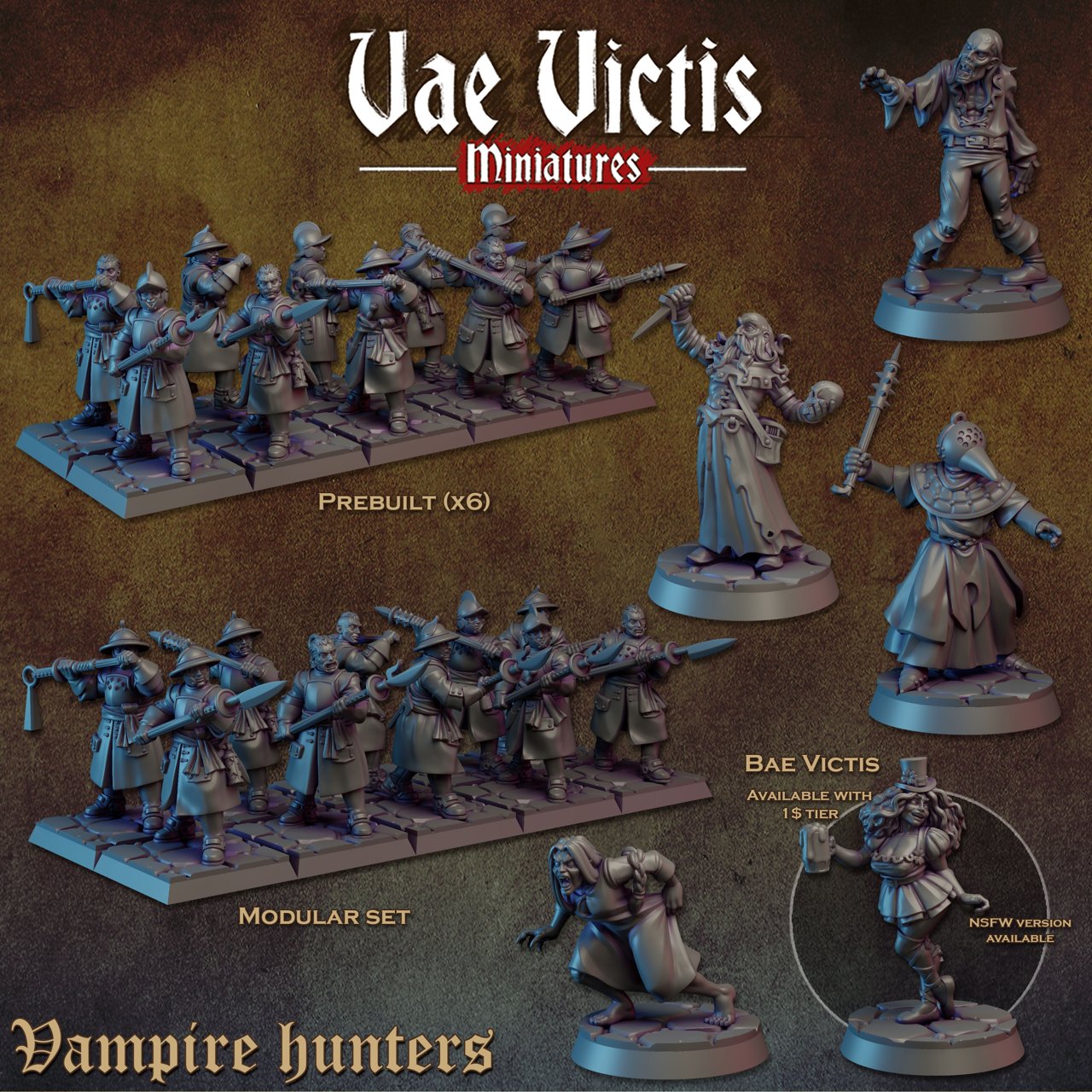 Vae Victis Miniatures March 2024 Vae Victis Miniatures  MINISTL