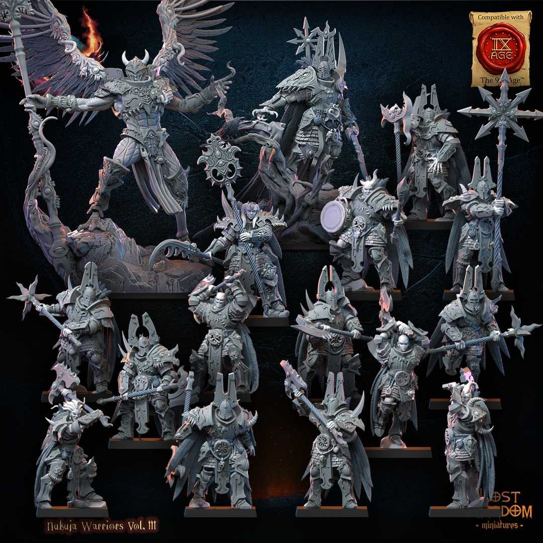 Lost Heresy Miniatures April 2024 Lost Heresy Miniatures  MINISTL 8