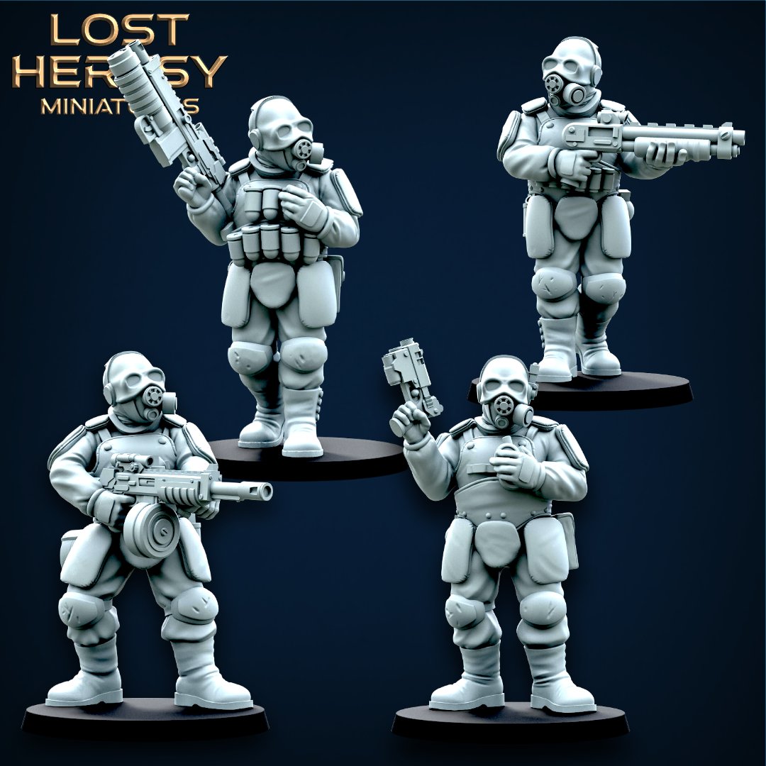 Lost Heresy Miniatures June 2024 Lost Heresy Miniatures  MINISTL