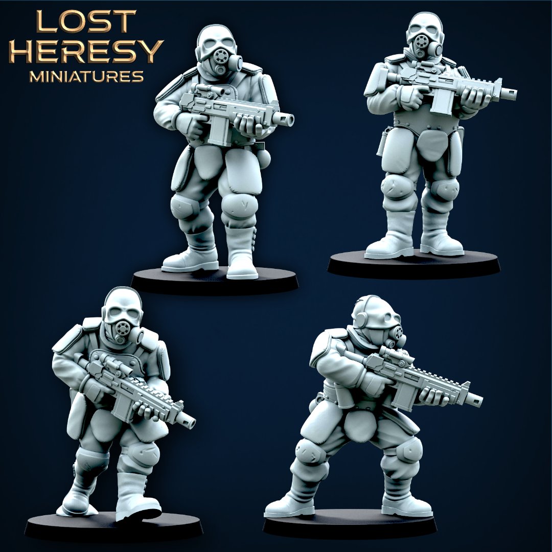 Lost Heresy Miniatures June 2024 Lost Heresy Miniatures  MINISTL 3