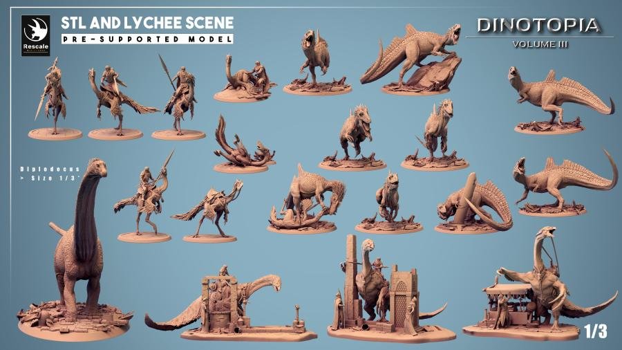 Rescale Miniatures June 2024 Rescale Miniatures  MINISTL