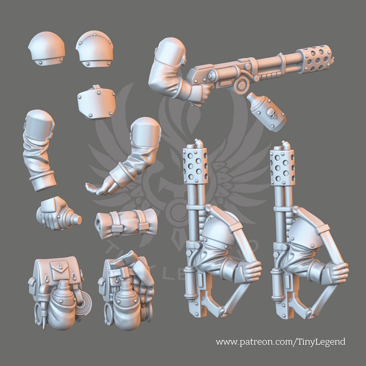 Titan-Forge Miniatures June 2024 Titan-Forge Miniatures  MINISTL 3