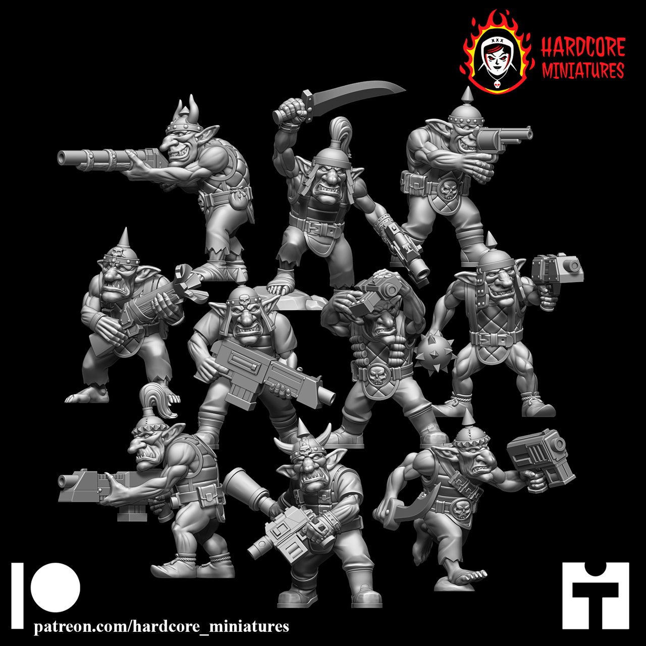 Trollet Miniatures June 2024 Trollet Miniatures  MINISTL