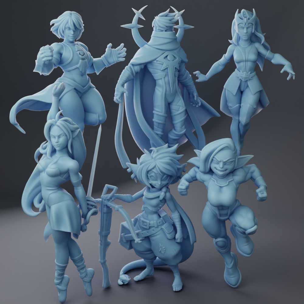 Twin Goddess Miniatures June 2024 Twin Goddess Miniatures  MINISTL