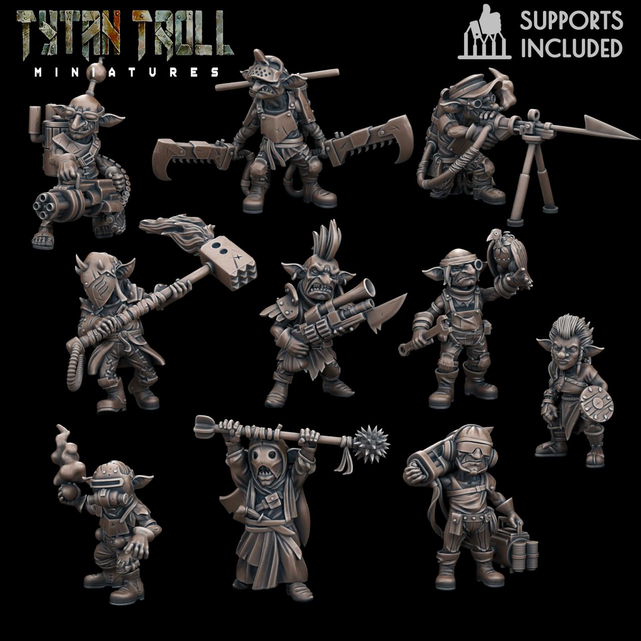 TytanTroll Miniatures June 2024 TytanTroll Miniatures  MINISTL 2