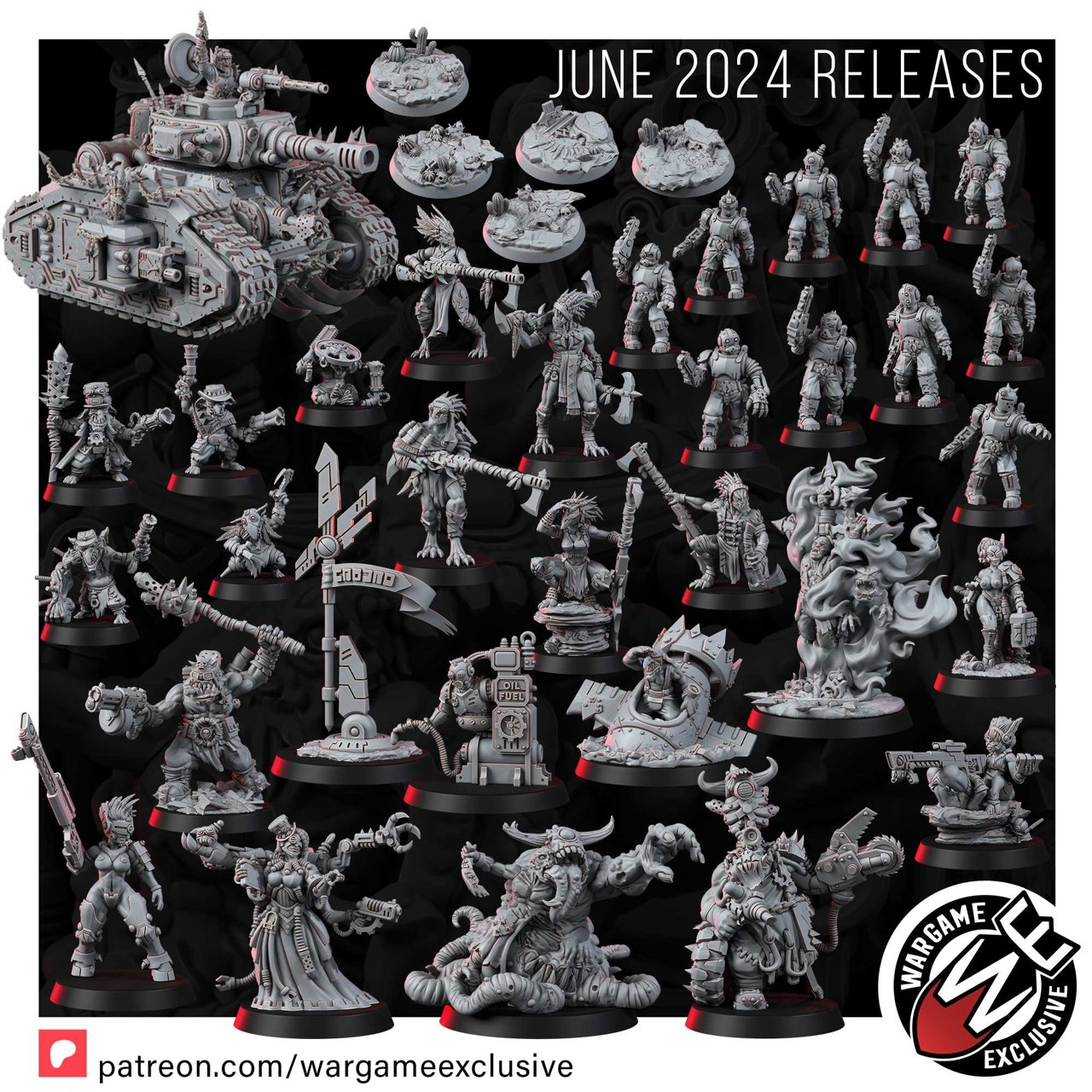 Warblade Studio June 2024 Warblade Studio  MINISTL 4