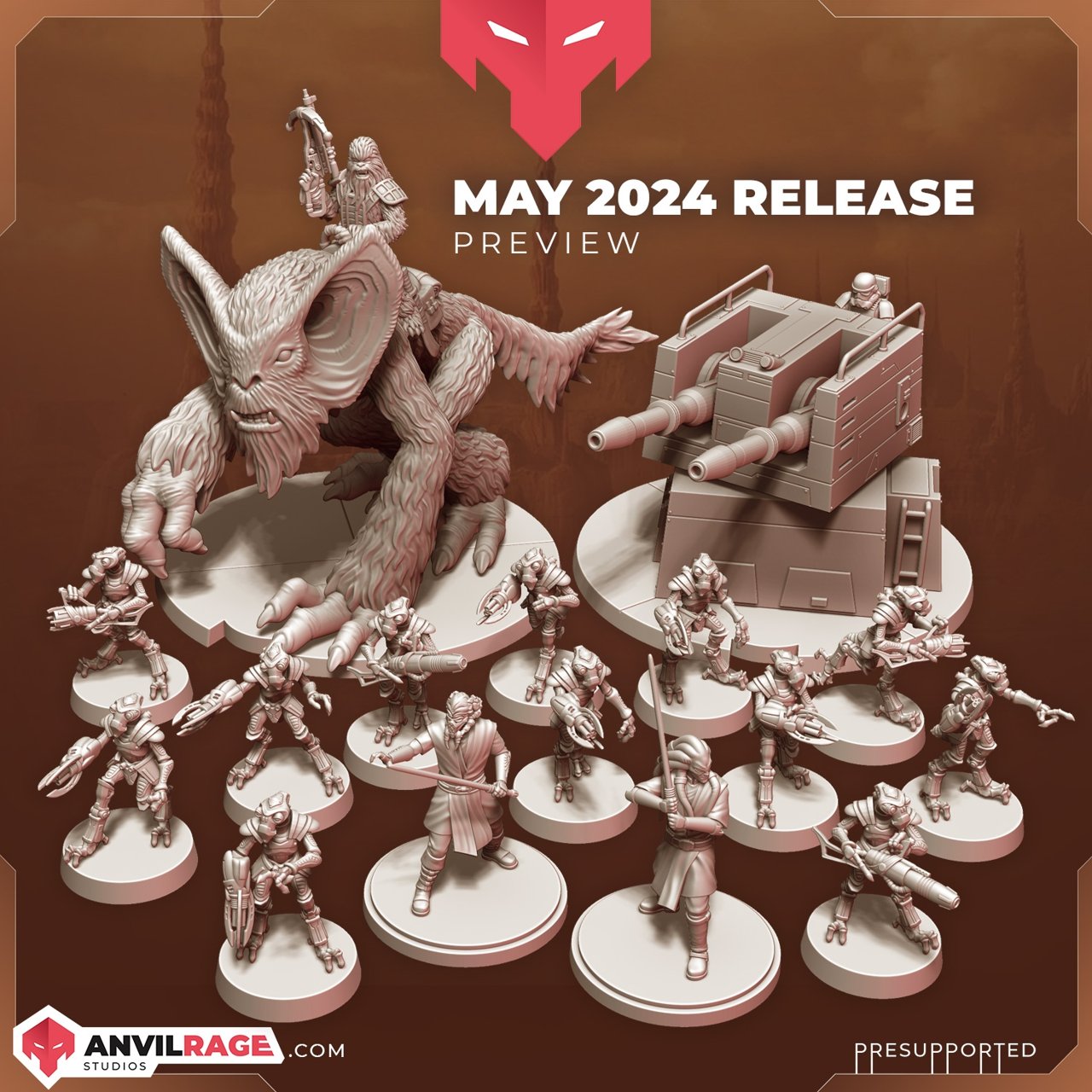 Aradia Miniatures May 2024 Aradia Miniatures  MINISTL 9