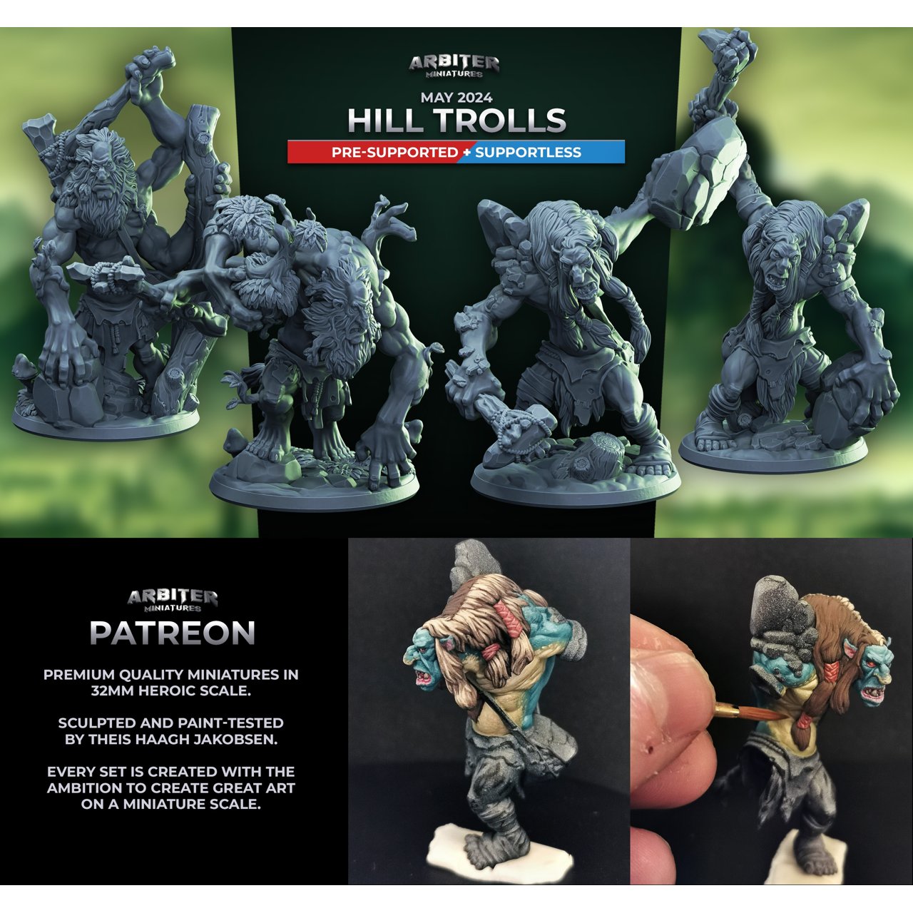 Aradia Miniatures May 2024 Aradia Miniatures  MINISTL 10