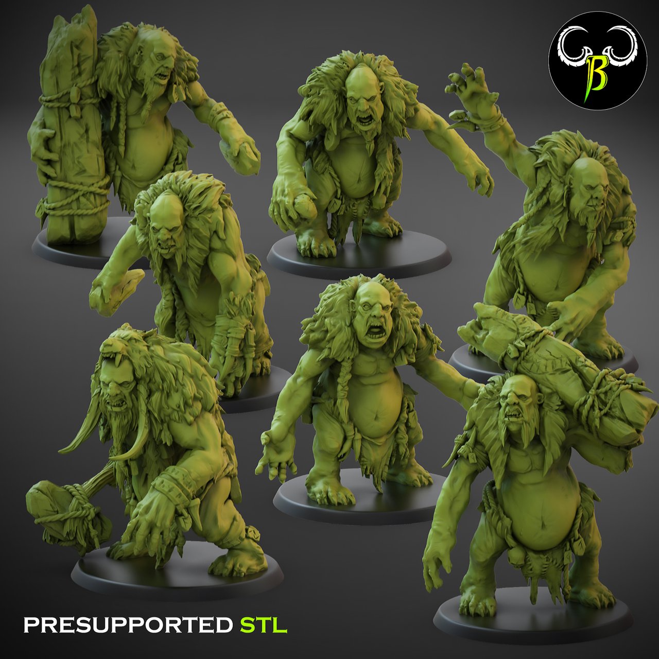 Clay Cyanide Miniatures May 2024 Clay Cyanide Miniatures  MINISTL 10