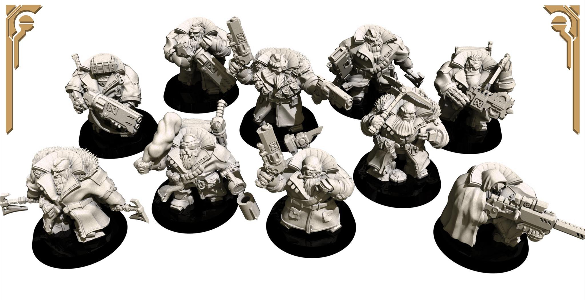 Forged in Fury Miniatures May 2024 Forged in Fury Miniatures  MINISTL