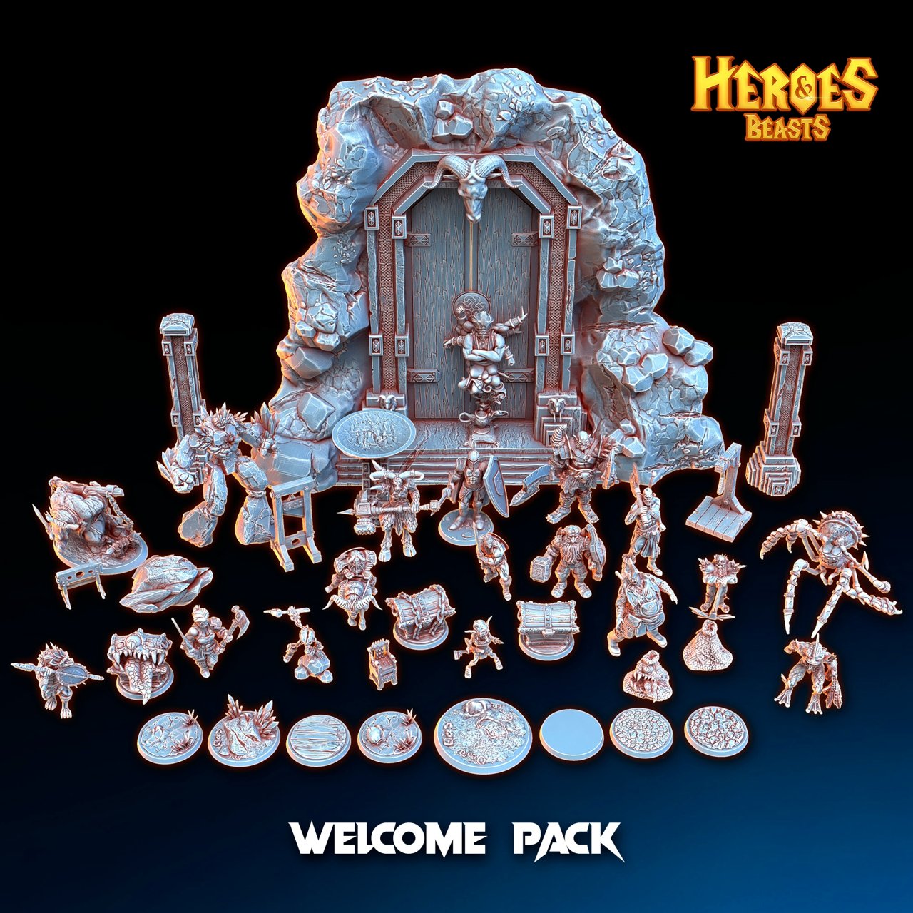 Heroes and Beasts Miniatures May 2024 Heroes and Beasts Miniatures  MINISTL