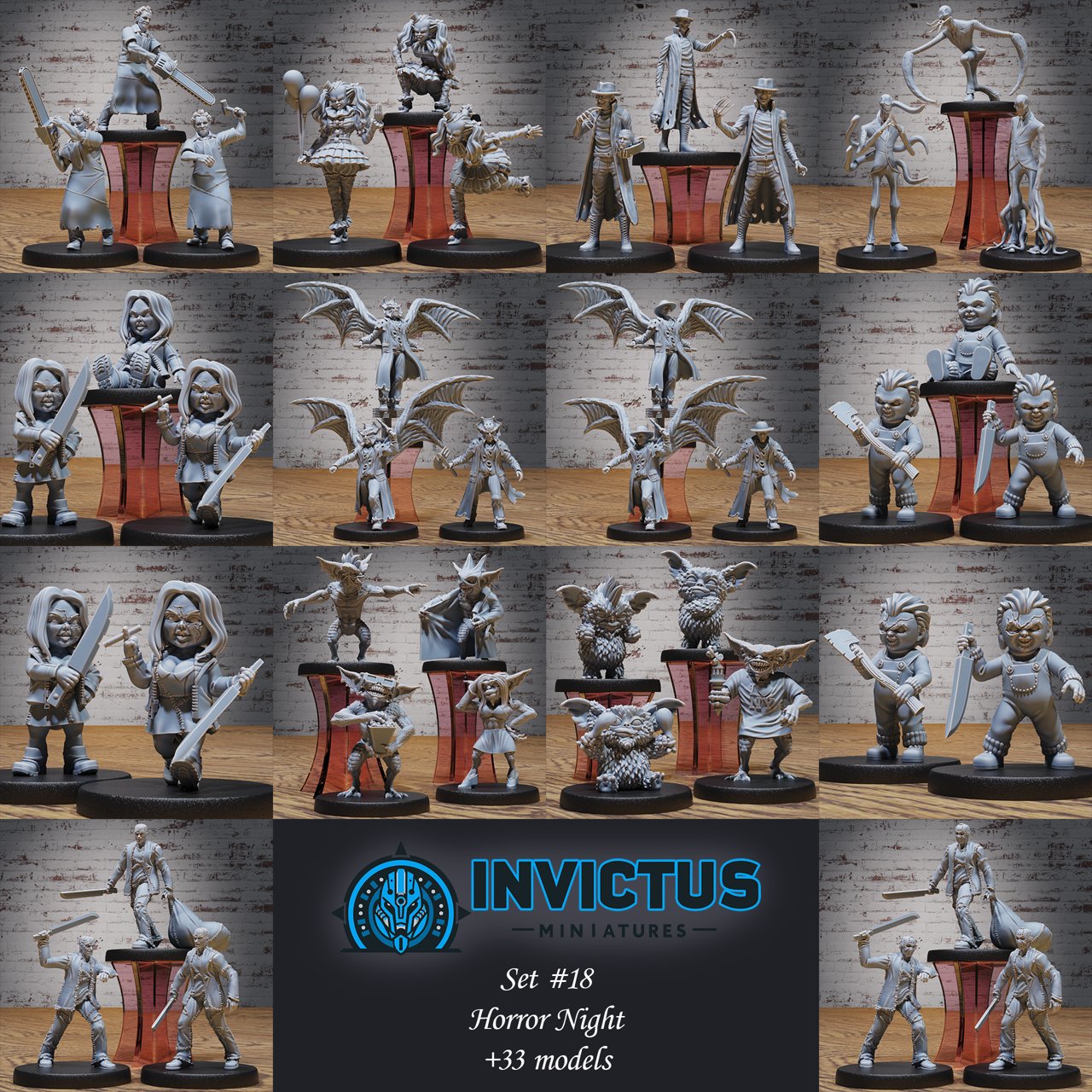 Invictus Miniatures May 2024 Invictus Miniatures  MINISTL