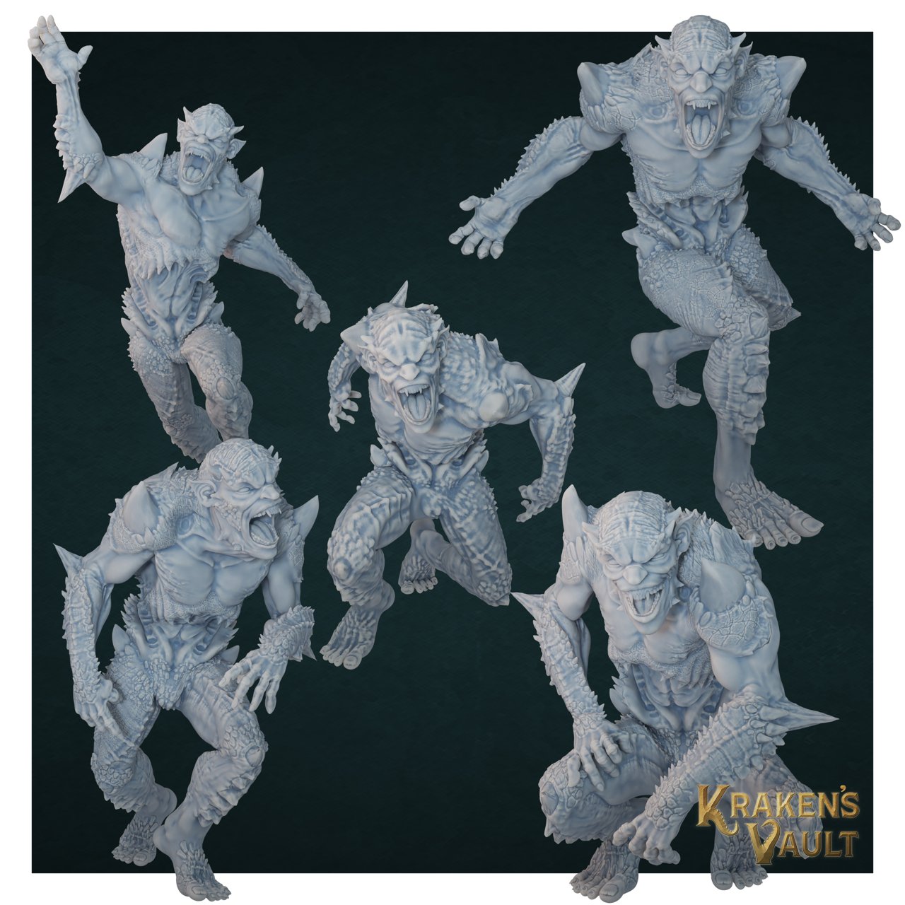 Knucklebones Miniatures May 2024 Knucklebones Miniatures  MINISTL 10